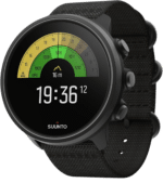 Suunto 9 Baro Noir, Blanc, Titane