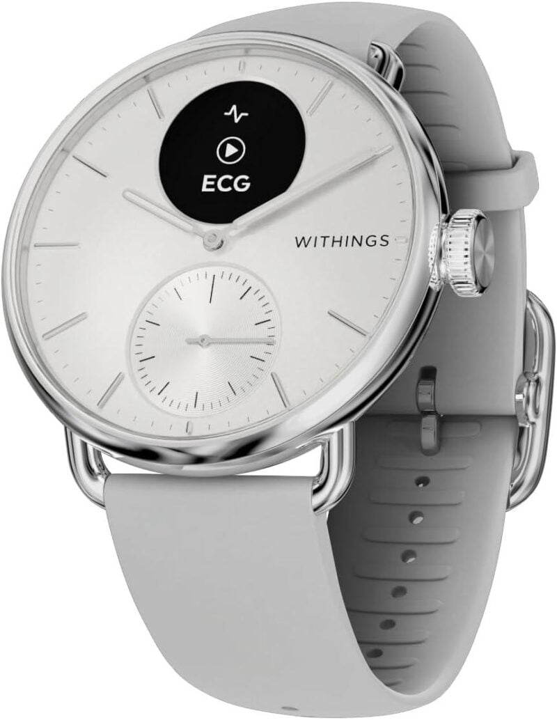 WITHINGS ScanWatch 2 42mm Noir, Blanc