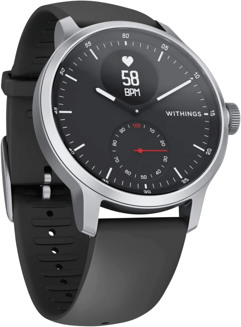 Withings ScanWatch 42mm Noir, Blanc