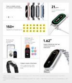 Xiaomi Smart Band 9 Arctic Blue Bleu Arctique