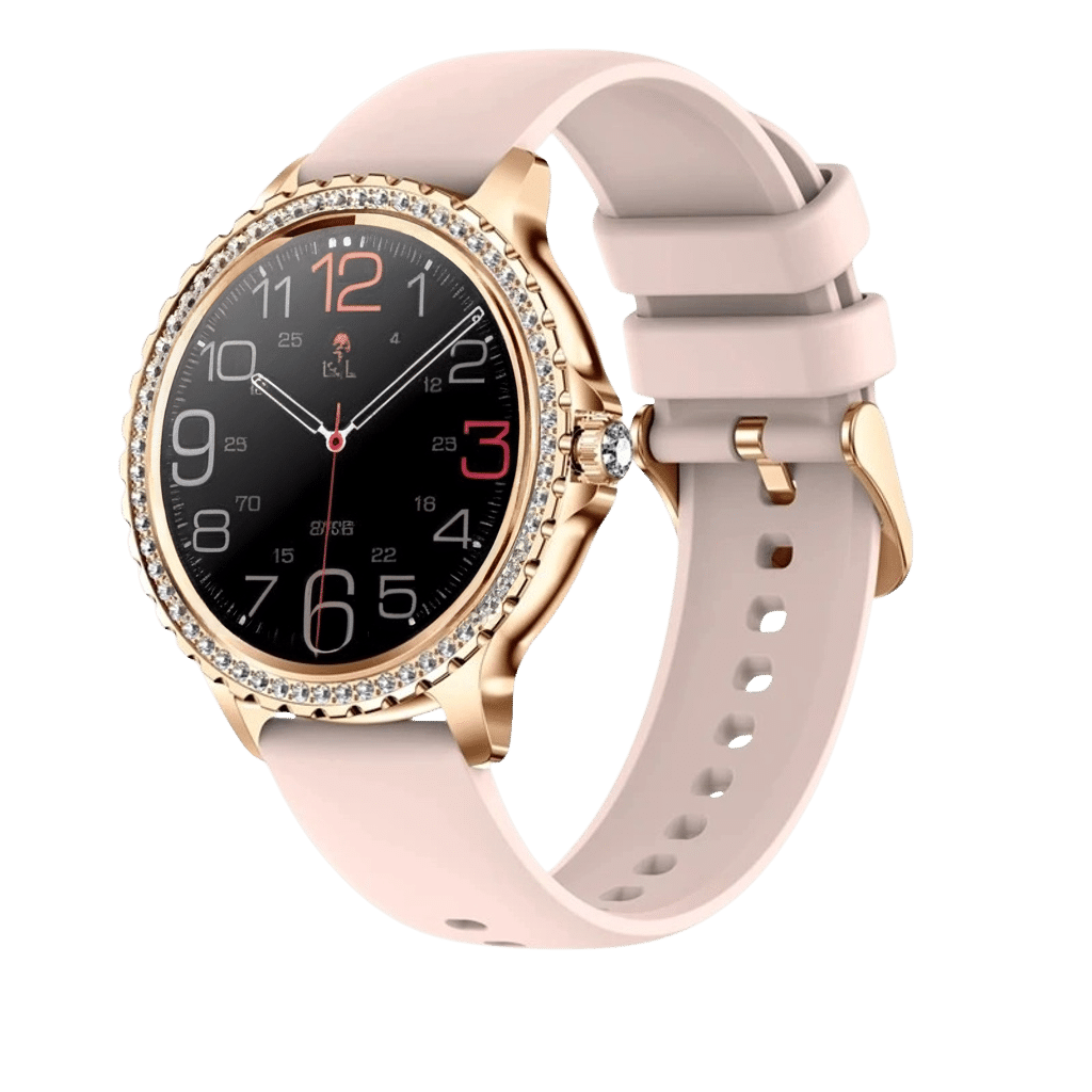 Montre Connectée : Smartwatch femme bracelet métal OptiTrack™ BellaMetal