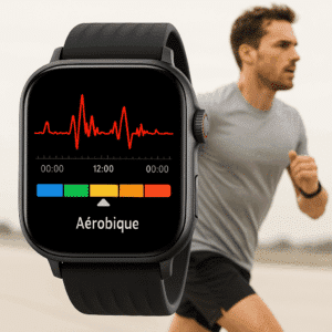 Montre connectée analyse fréquence cardiaque