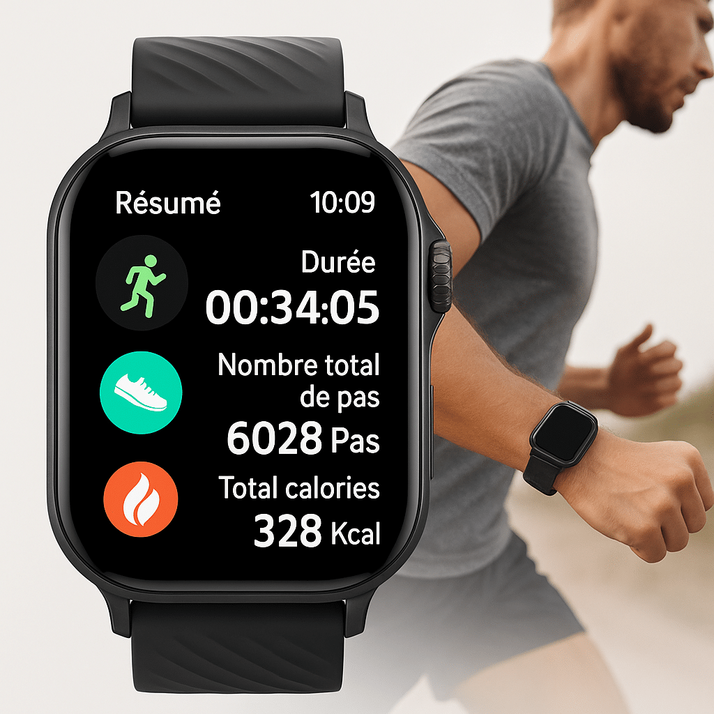 Montre connectée suivi sportif
