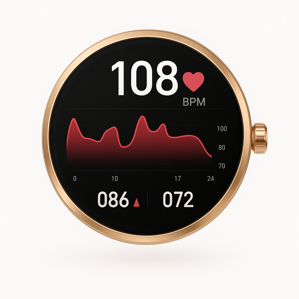 Smartwatch Fréquence Cardiaque