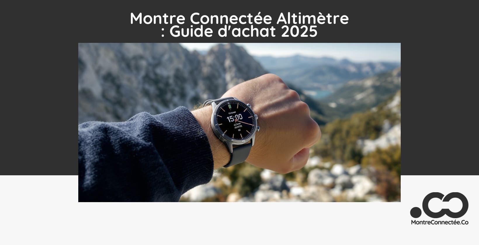 Montre Connectée Altimètre