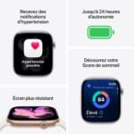Apple Watch Series 11 42mm Or rose, Rose tendre Apple Watch Series 11 42mm Or rose, Rose tendre