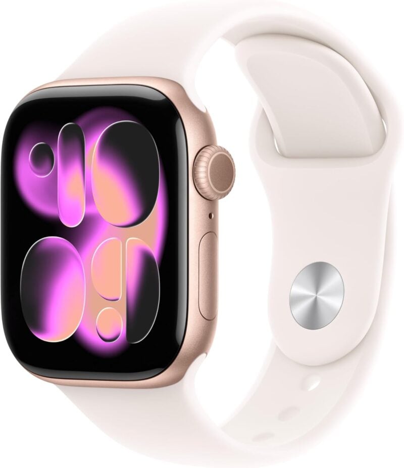 Apple Watch Series 11 42mm Or rose, Rose tendre Apple Watch Series 11 42mm Or rose, Rose tendre