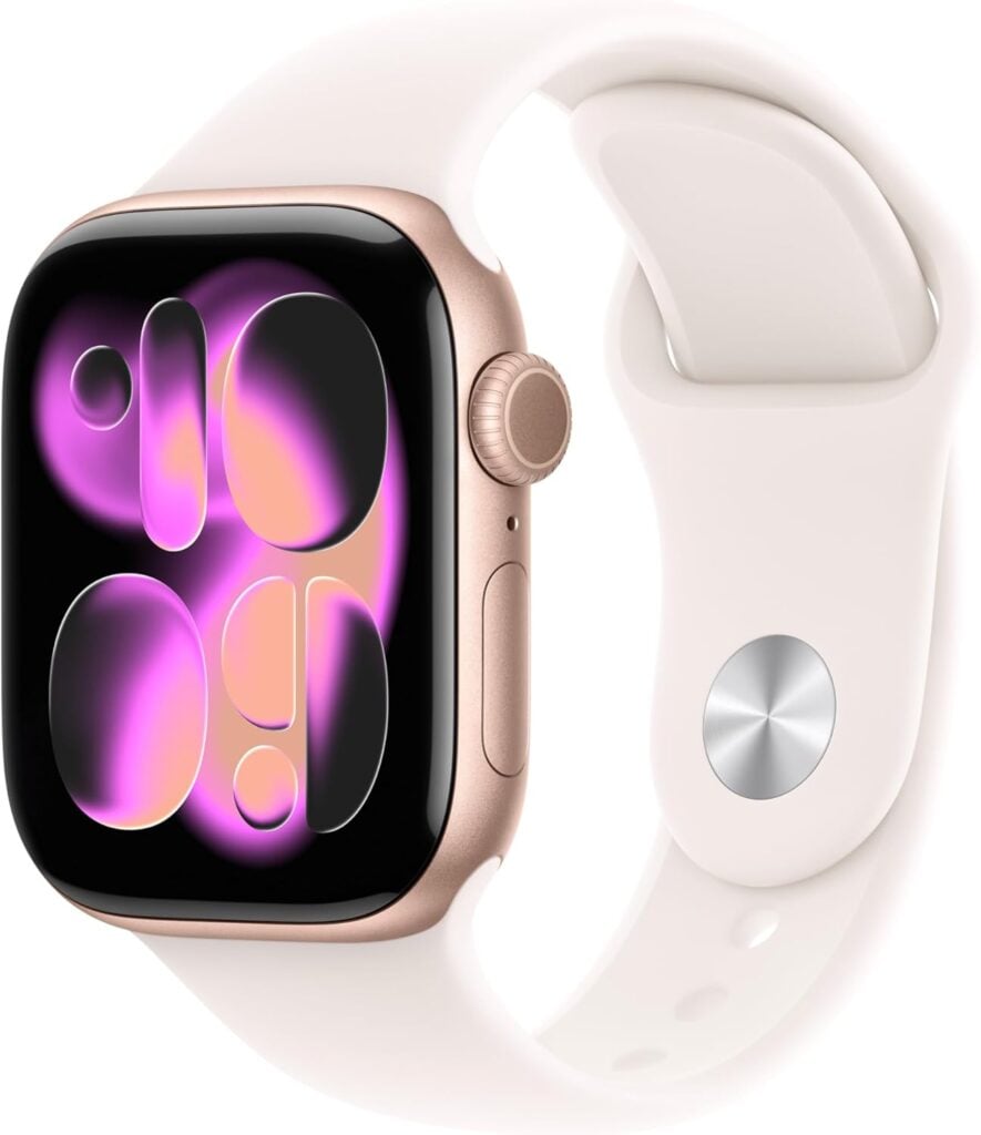 Apple Watch Series 11 42mm Or rose, Rose tendre
