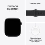 Apple Watch Series 11 [46 mm] Obsidienne/Noir