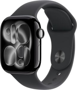 Apple Watch Series 11 [GPS 42 mm] Obsidienne/Noir