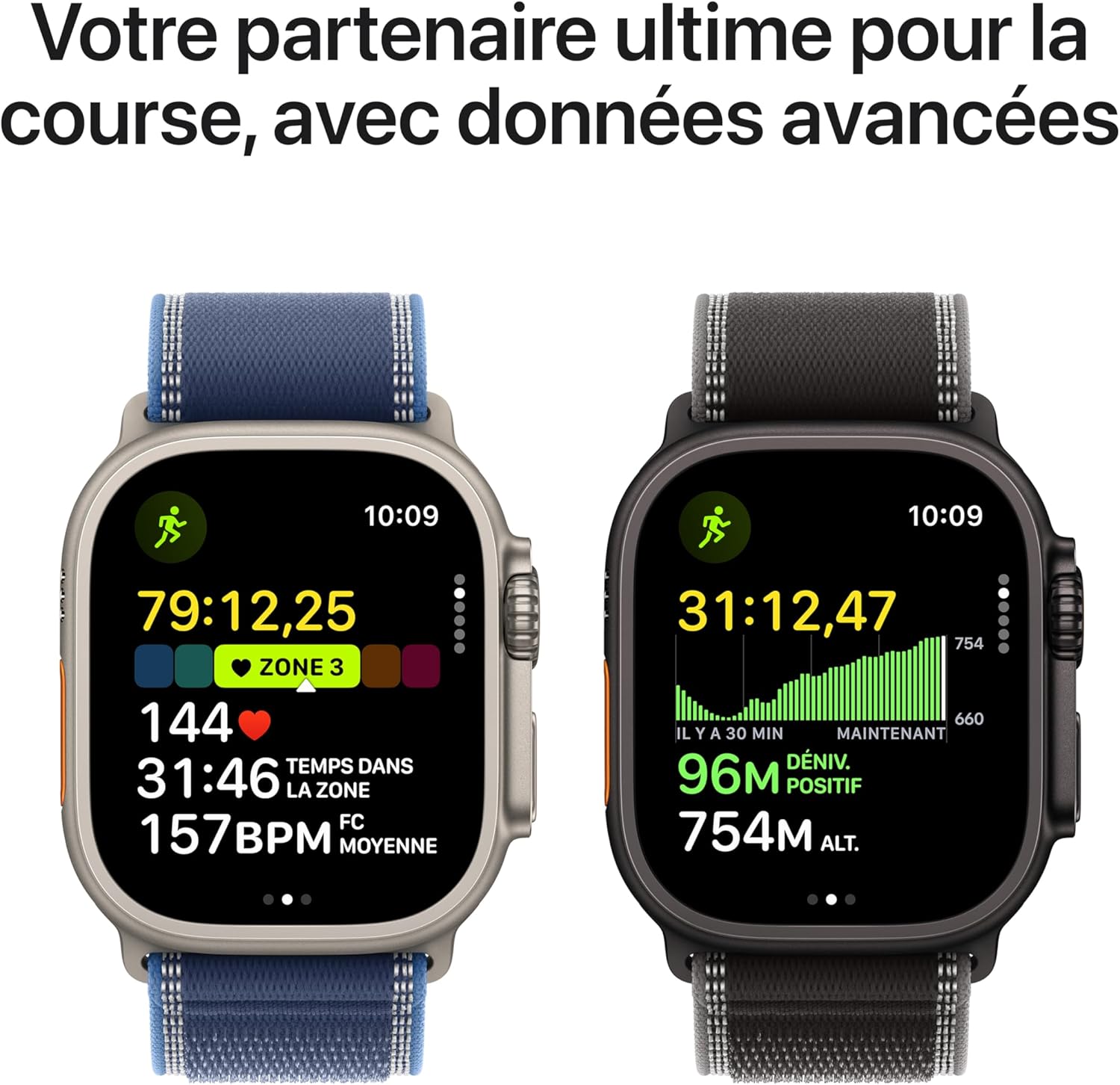 Apple Watch Ultra 3 49mm Noir/Charbon
