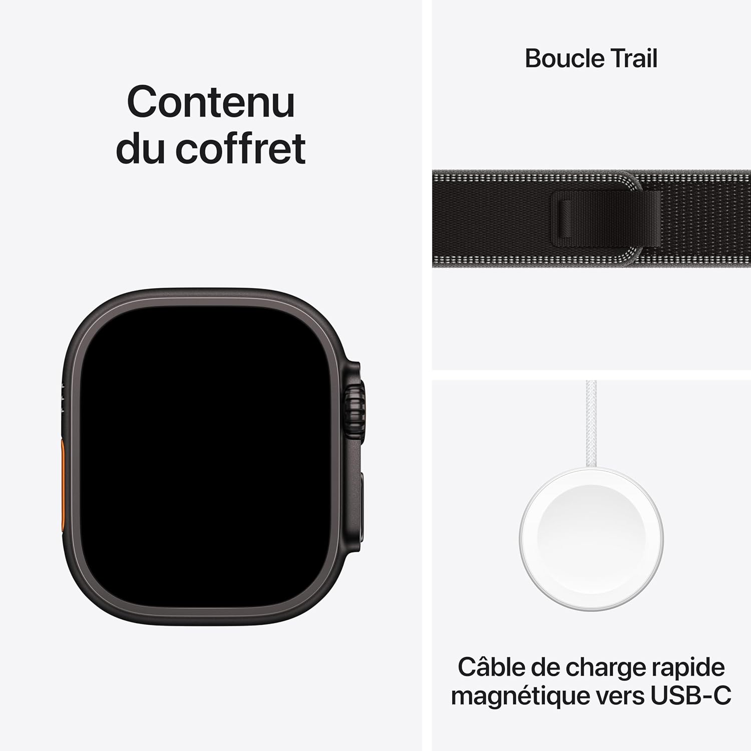 Apple Watch Ultra 3 49mm Noir/Charbon