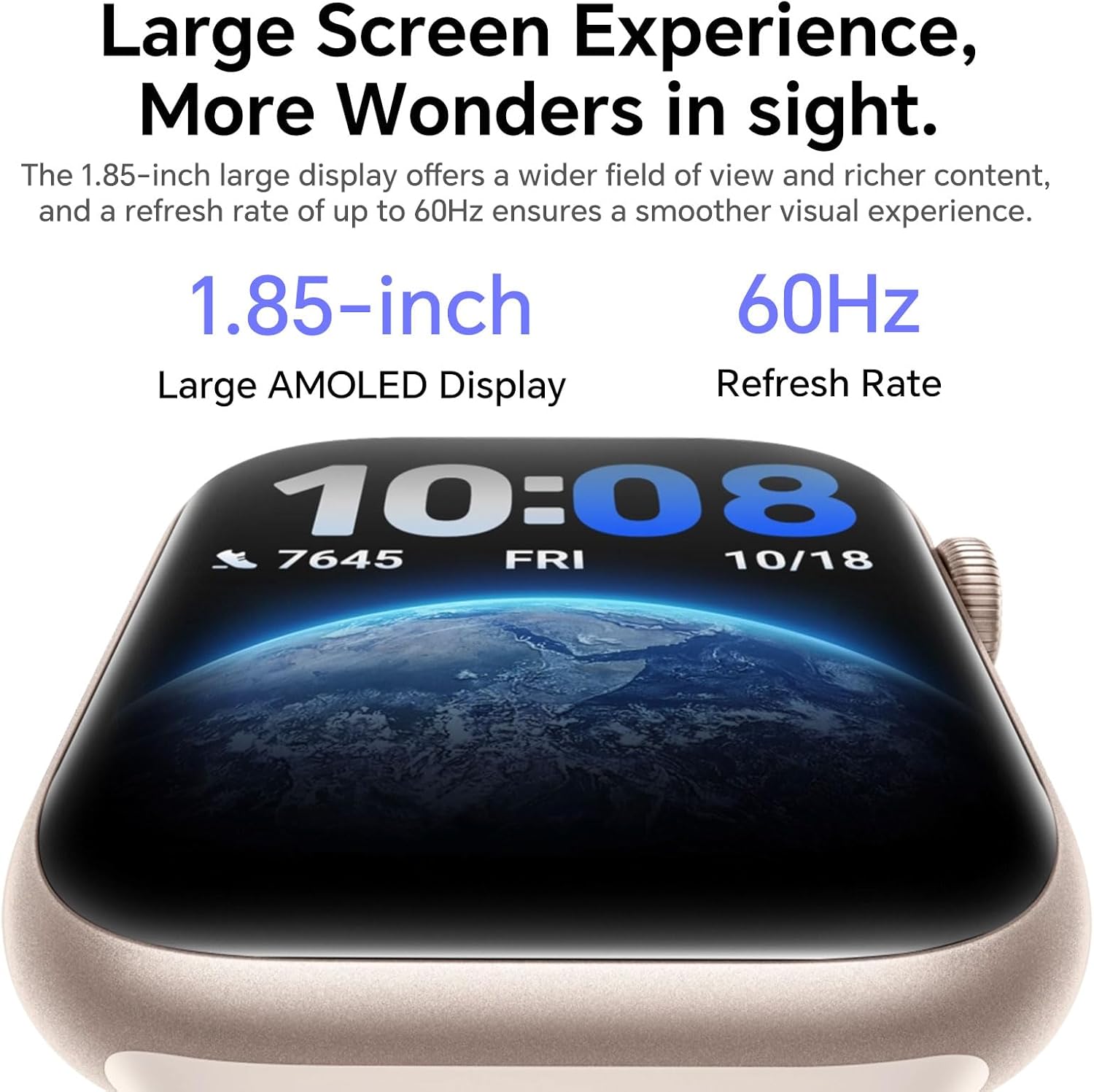 HONOR Watch 5 1.85mm Noir