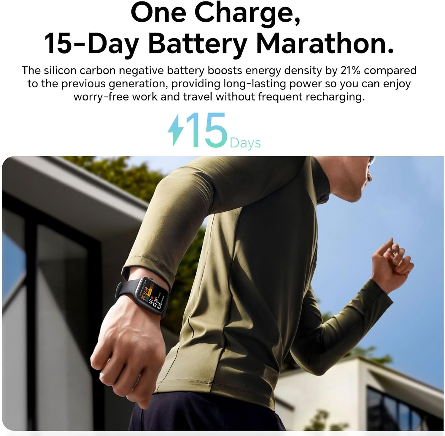 HONOR Watch 5 1.85mm Noir