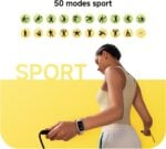 Xiaomi Smart Band 9 Active 1.47mm Noir