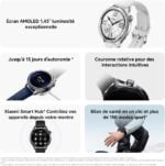 Xiaomi Watch S4 47mm Noir, Argent, Or Xiaomi Watch S4 47mm Noir, Argent, Or