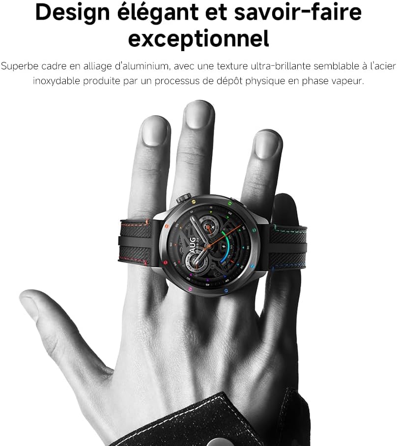 Xiaomi Watch S4 47mm Noir, Argent, Or