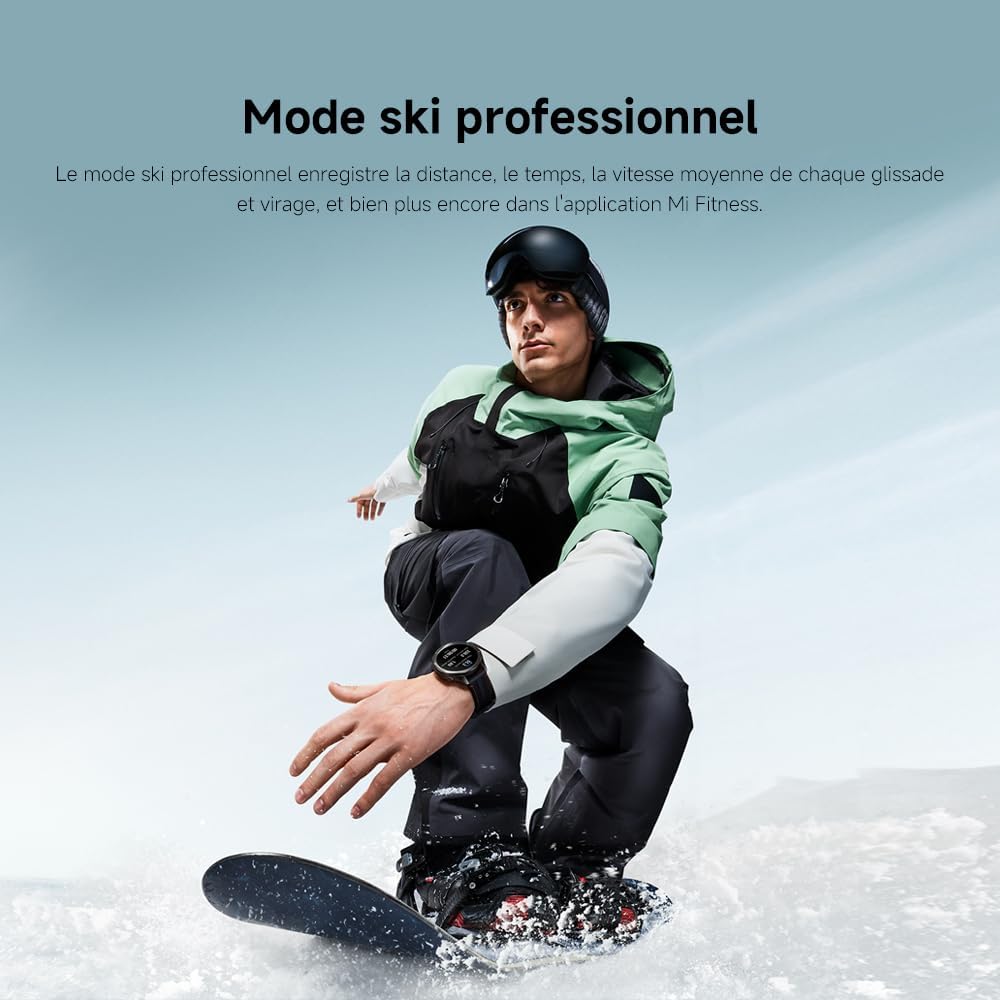 Xiaomi Watch S4 47mm Noir, Argent, Or