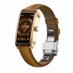 Smartwatch femme chic noire OptiTrack Élegance Noire