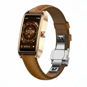 Smartwatch femme chic noire OptiTrack Élegance Noire
