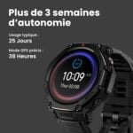 Amazfit T-Rex 3 Pro 48mm Noir