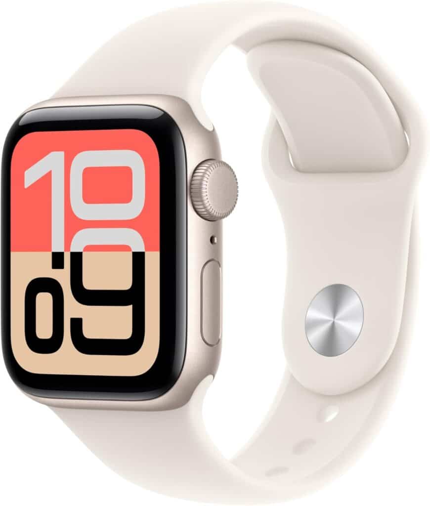 Apple Watch SE 3 40mm Lumière stellaire