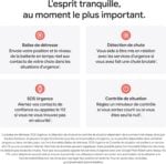 Google Pixel Watch 4 (45 mm) Argent Poli / Porcelaine