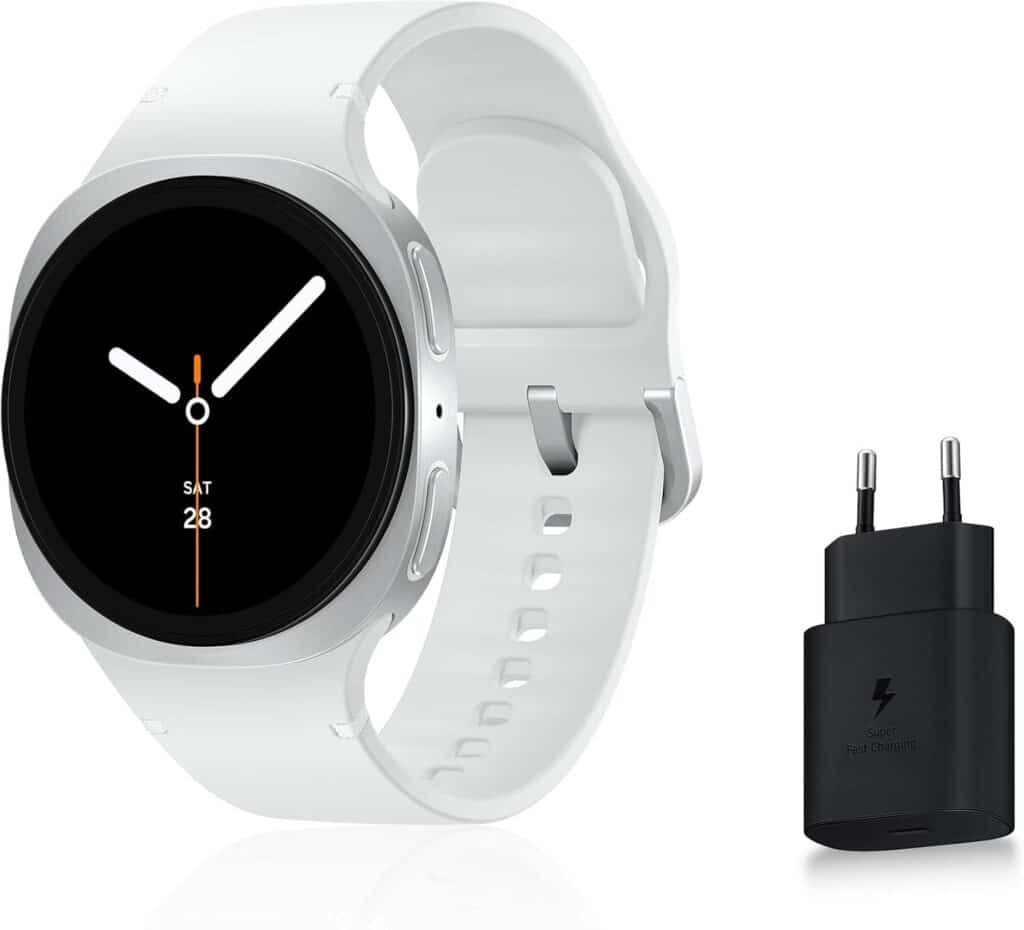 Samsung Galaxy Watch8 40mm Argent Blanc